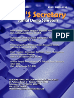 Jurnal Dunia Sekretaris 2014