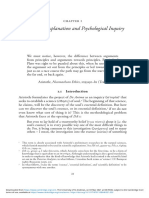 Definition, Explanation and Psychological Inquiry