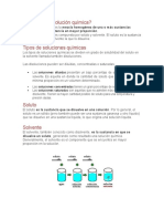 Soluciónes Química