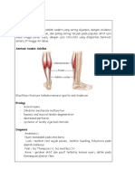 Rupture Tendon Achilles