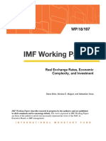 Real Exchange Rates, Economic Complexity, and Investment: Steve Brito, Nicolas E. Magud, and Sebastian Sosa