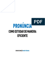 M06V14 - Pronúncia - Como Estudar de Maneira Eficiente - SLIDES