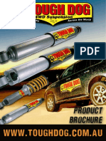 Tough Dog's product brochure highlights suspension systems