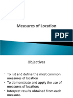 4 Measure of Location