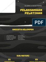 Kel. 10 PPT Pelaksanaan Pelatihan