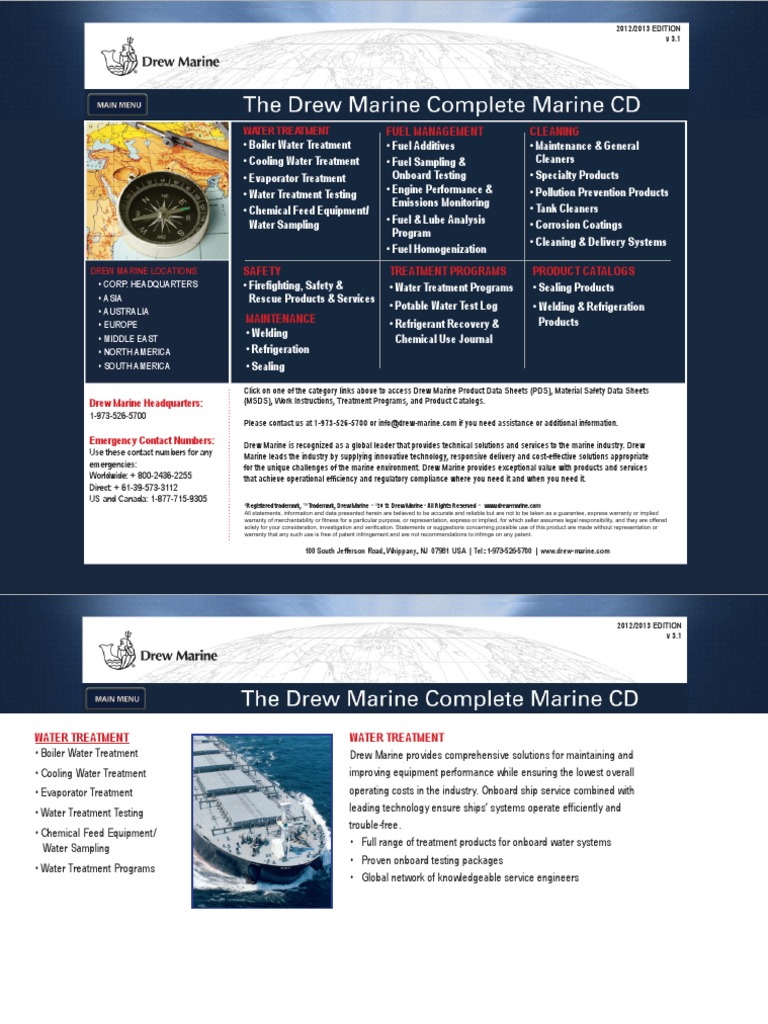 Drew Marine Chemical Manual PDF Water Treatment Welding