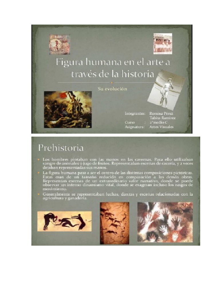 Figura Humana en El Arte A Través de La Historia | PDF