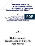 Slide Presentations For ECE 329, Introduction To Electromagnetic Fields, To Supplement "Elements of Engineering Electromagnetics, Sixth Edition"