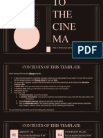 Come To The Cinema by Slidesgo