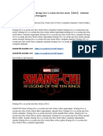 【ASSISTIR HD】 ▷ Shang-Chi e a Lenda dos Dez Anéis 【2021】 Dublado Filme Online Grátis em Portuguêse