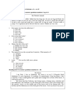 Choose The Correct Answer Between A, B, C, or D! Read The Reading Text 1 To Answer Questions Numbers 1 Up To 3