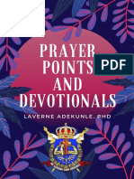 Prayer Point and Devotional