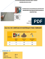 Sesion 12 Calculo de Materiales para Tarrajeo