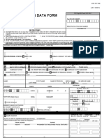 Member'S Data Form (MDF) : Instructions 921319847774