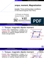 6.3 Magnetic Torque, Moment, Magnetization