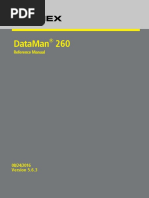 Dataman 260: Reference Manual