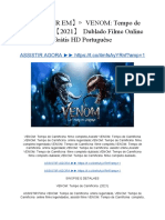 【ASSISTIR EM】▷ VENOM - Tempo de Carnificina 【2021】 Dublado Filme Online Grátis HD Portuguêse