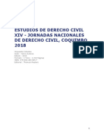 Estudios de Derecho Civil Xiv - Jornadas Nacionales