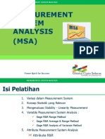 MSA (Materi Training)