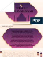 Sejarah Muhammadiyah