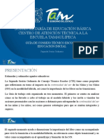 Guía EDUCACIÓN INICIAL CTE Segunda Sesión Ordinaria