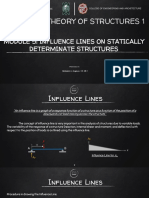 Theory 1 - Theory of Structures 1: Module 5: Influence Lines On Statically Determinate Structures