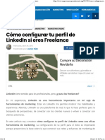 Tips - Cómo Configurar Tu Perfil de LinkedIn Si Eres Freelance