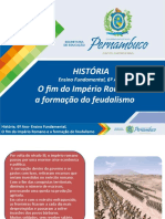 O Fim Do Império Romano e A Formação Do Feudalismo