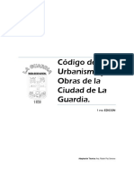 Codigo de Urbanismo y Obras de La Ciudad de La Guardia ULTIMO