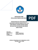 Instrumen Sekolah (PHBS) Sudah Revisi