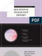 Relational Dialectics Theory