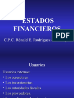 Estados Financieros