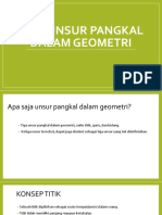 TIGA UNSUR PANGKAL GEOMETRI