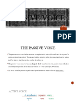 PASSIVE VOICE