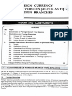 Foreign branch currency conversion