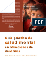 Guía Práctica de Salud Mental en Situaciones de Desatres