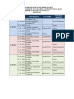 Timeschedule IHT