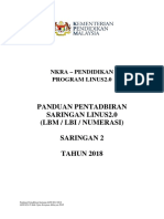 Panduan Pentadbiran Menulis Saringan 2 2018