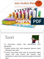 STATISTIK Buku 2 Bab 3 Uji Persyaratan Analisis Data