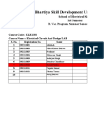 EE 3rd Semester Lab