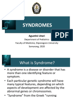 Utari A - Syndromes - Eketif Genetik 2020