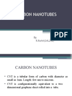 Carbon Nanotubes: by R.Rohit (14L242)