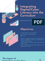 Digital/Cyber Literacy | PDF | Cyberbullying | Computer Security