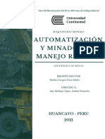 Informe 2 - Automatización y Minado Con Manejo Remoto