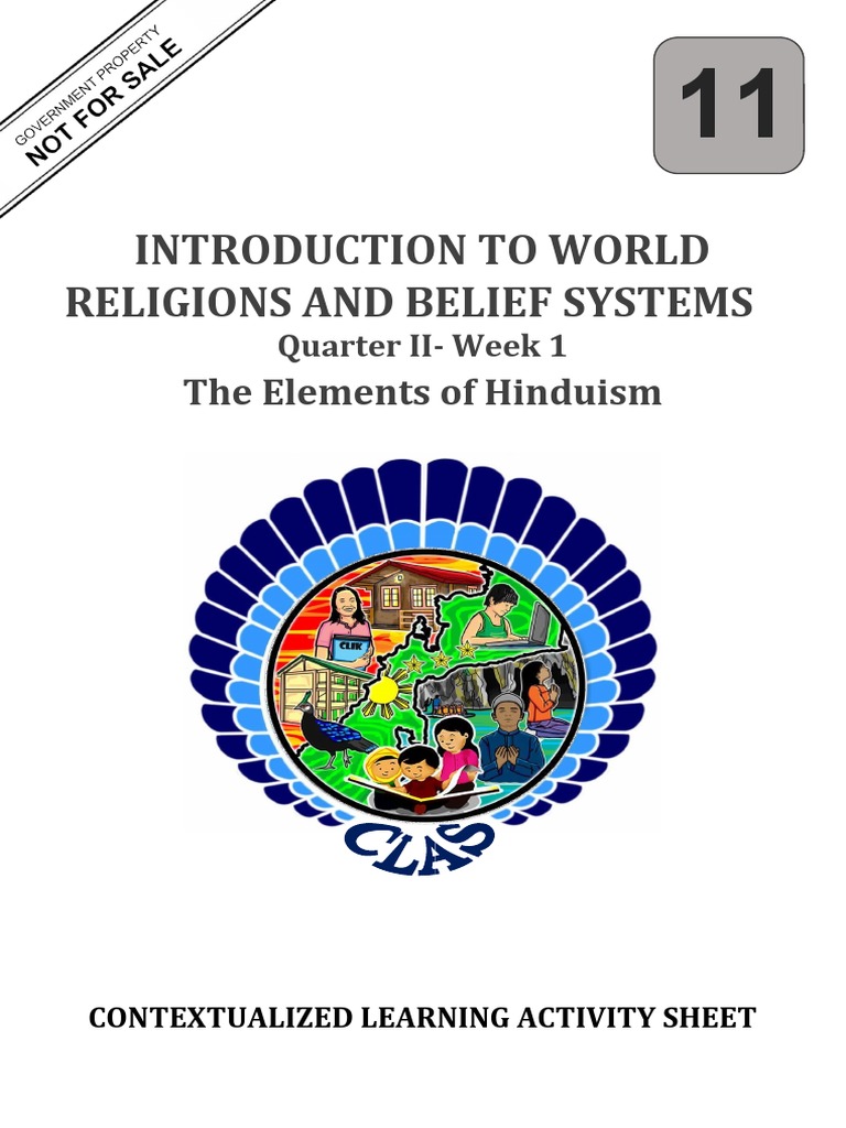 Elements and Beliefs of Hinduism | PDF | Brahman | Hindu Texts