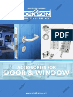 A. Dekkson Accesories for Door Window
