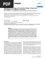 Download  Review  Application of cytology and molecular biology in diagnosing premalignant or malignant oral lesions  by Ravi Mehrotra SN54319296 doc pdf