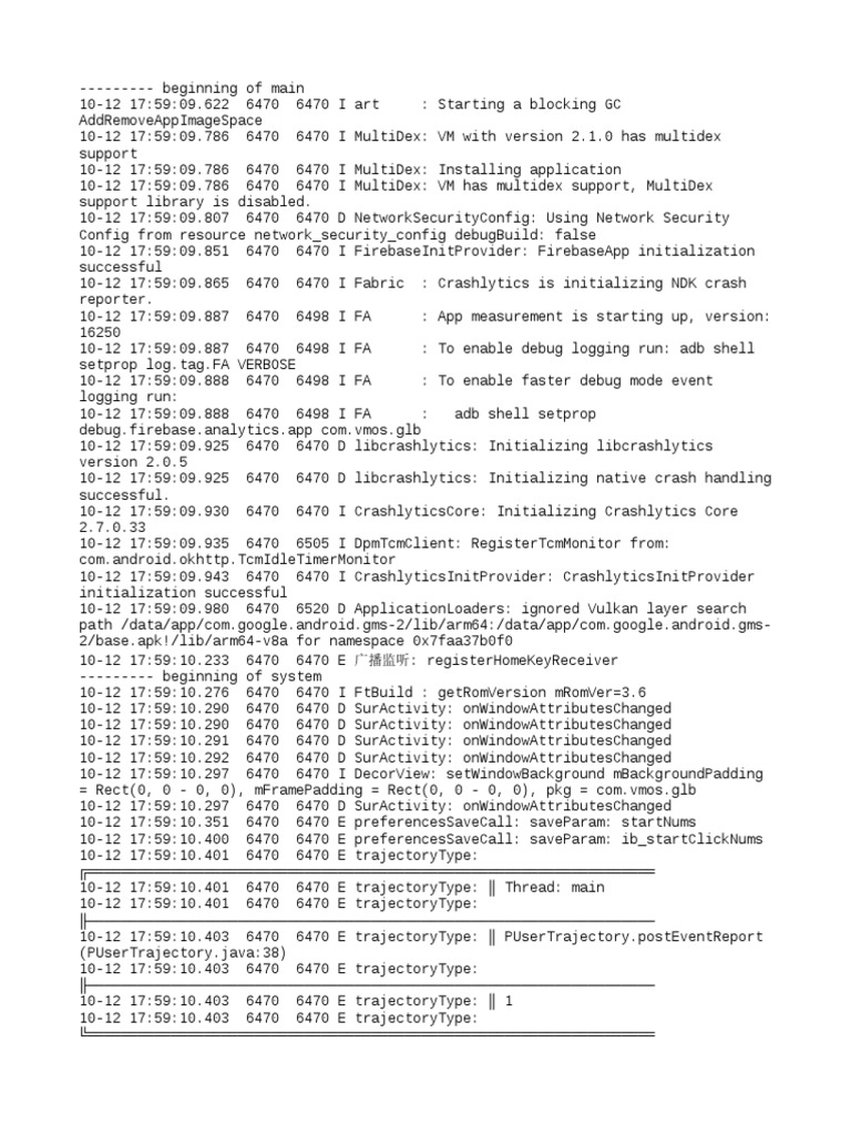 Log | PDF | Android (Operating System) | Information Technology Management
