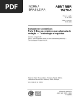 ABNT NBR 15270-1