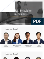 Ethical Principles in Business: Utilitarianisme vs Utilitas